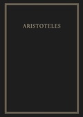 Cover: Historia animalium, Buch V - De Gruyter
