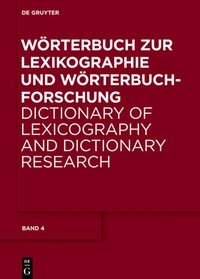 Abbildung von: V - Z; Nachträge und Gesamtregister A - H - De Gruyter