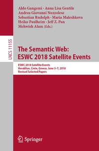 Abbildung von: The Semantic Web: ESWC 2018 Satellite Events - Springer