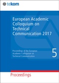 Cover: European Academic Colloquium on Technical Communication 2017 - tcworld