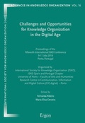 Cover: Challenges and Opportunities for Knowledge Organization in the Digital Age - Ergon