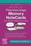 Cover: Mosby's Pharmacology Memory NoteCards - Mosby