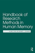 Cover: Handbook of Research Methods in Human Memory - Routledge