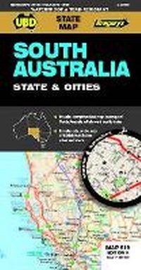 Abbildung von: South Australia State & Cities Map 519 8th ed (waterproof) - UBD Gregory's