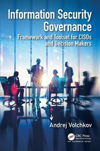 Enlarge image Cover: Information Security Governance - CRC Press