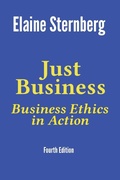 Cover: Just Business - Phronimos Press