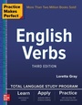 Cover: Practice Makes Perfect: English Verbs, Third Edition - McGraw Hill LLC