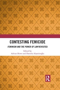 Enlarge image Cover: Contesting Femicide - Routledge