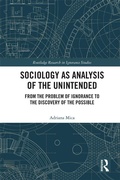Cover: Sociology as Analysis of the Unintended - Routledge