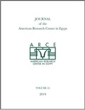 Cover: Journal of the American Research Center in Egypt, Volume 55 (2019) - Lockwood Press