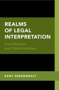 Cover: Realms of Legal Interpretation - OUP eBook