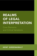 Cover: Realms of Legal Interpretation - OUP eBook