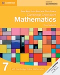 Cover: Cambridge Checkpoint Mathematics Coursebook 7 with Cambridge Online Mathematics (1 Year) - Cambridge University Press