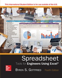 Enlarge image Cover: ISE Spreadsheet Tools for Engineers Using Excel - McGraw-Hill Education