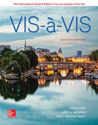 Bild: ISE Vis-a-vis: Beginning French (Student Edition) - McGraw-Hill Education