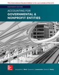 Cover: ISE Accounting for Governmental & Nonprofit Entities - McGraw-Hill Education