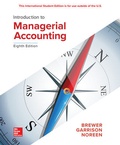 Cover: ISE Introduction to Managerial Accounting - McGraw-Hill Education