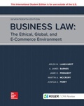 Cover: ISE Business Law - McGraw-Hill Education