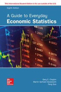 Enlarge image Cover: ISE A Guide to Everyday Economic Statistics - McGraw-Hill Education