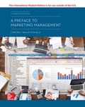 Cover: ISE A Preface to Marketing Management - McGraw-Hill Education