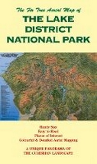 Abbildung von: The Fir Tree Aerial Map of the Lake District National Park: Folded Version - Richard Chandler