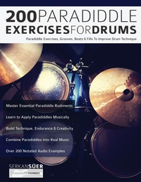 Abbildung von: 200 Paradiddle Exercises For Drums - www.fundamental-changes.com