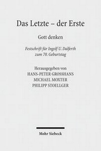 Abbildung von: Das Letzte - der Erste - Mohr Siebeck
