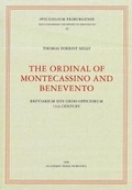 Cover: The Ordinal of Montecassino and Benevento - Aschendorff
