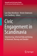 Cover: Civic Engagement in Scandinavia - Springer
