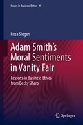 Cover: Adam Smith's Moral Sentiments in Vanity Fair - Springer