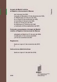 Abbildung von: Arreglo de Madrid Relativo Al Registro Internacional de Marcas - World Intellectual Property Organization