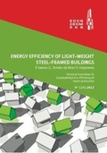 Cover: Energy Efficiency of Light-weight Steel-framed Buildings - European Convention for Constructional Steelwork