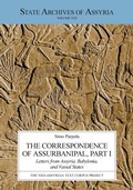 Cover: The Correspondence of Assurbanipal, Part I - Neo-Assyrian Text Corpus Project