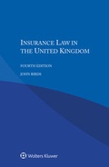 Cover: Insurance Law in the United Kingdom - Kluwer Law International