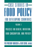 Cover: Case Studies in Food Policy for Developing Countries - Cornell University Press