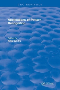 Enlarge image Cover: Applications of Pattern Recognition - CRC Press