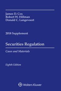 Enlarge image Cover: Securities Regulation - Aspen Publishers