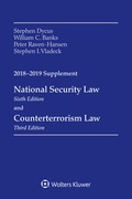 Cover: National Security Law and Counterterrorism Law - Aspen Publishers