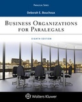 Cover: Business Organizations for Paralegal - Wolters Kluwer Law & Business