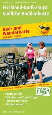Abbildung von: Fischland-Darß-Zingst, Südliche Boddenküste - Freytag-Berndt und ARTARIA