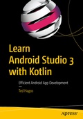 Cover: Learn Android Studio 3 with Kotlin - APress