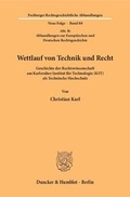 Cover: Wettlauf von Technik und Recht. - Duncker & Humblot
