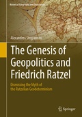 Cover: The Genesis of Geopolitics and Friedrich Ratzel - Springer