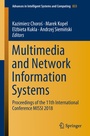 Cover: Multimedia and Network Information Systems - Springer