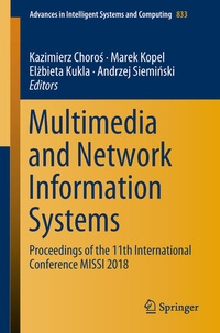 Enlarge image Cover: Multimedia and Network Information Systems - Springer