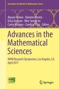 Cover: Advances in the Mathematical Sciences - Springer