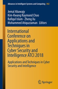 Abbildung von: International Conference on Applications and Techniques in Cyber Security and Intelligence ATCI 2018 - Springer