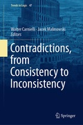 Cover: Contradictions, from Consistency to Inconsistency - Springer