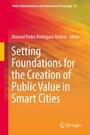 Cover: Setting Foundations for the Creation of Public Value in Smart Cities - Springer
