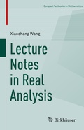 Cover: Lecture Notes in Real Analysis - Birkh&auml;user